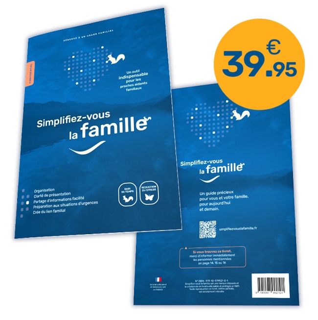 Livret indispensable pour proches aidants familiaux et les situations d'urgence
